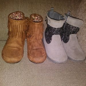 Toddler boots bundle.